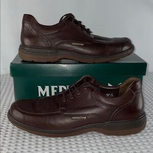 MEPHISTO SOFT AIR TECHNOLOGY MENS DOUK IN CHESTNUT FTL-02-001
